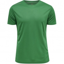 hummel Sport-Tshirt Core Functional (atmungsaktiv, leicht) Kurzarm dunkelgrün Herren